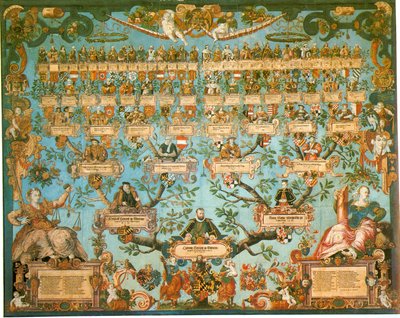 Pedigree of Duke Ludwig by Jakob Lederlein
